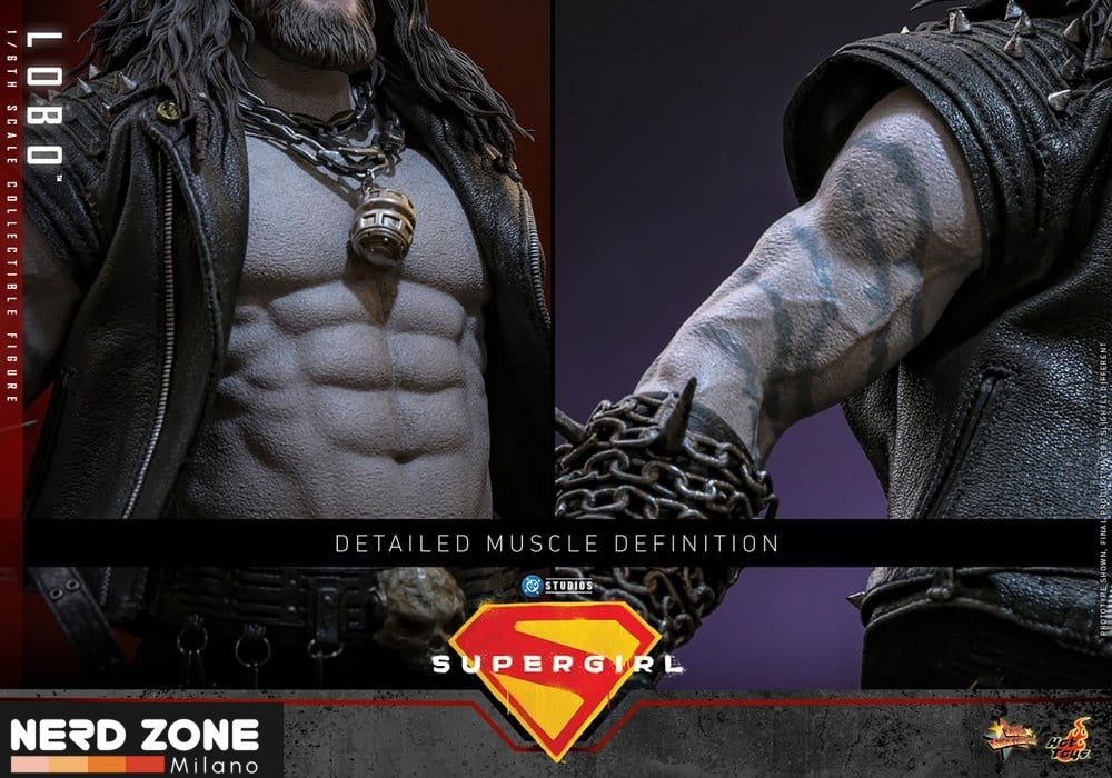 PRE ORDINE - HOT TOYS - SUPERGIRL DC Comics Movie Masterpiece Action Figure 1/6 Lobo 33 cm