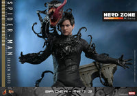 HOT TOYS - Spider-Man 3 Movie Masterpiece Action Figure 1/6 Spider-Man (Black Suit) (Deluxe Version) 30 cm   MMS728