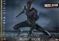 HOT TOYS - Spider-Man 3 Movie Masterpiece Action Figure 1/6 Spider-Man (Black Suit) (Deluxe Version) 30 cm   MMS728