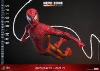 PRE ORDINE - HOT TOYS - Spider-Man Movie Masterpiece Action Figure 1/6 Spider-Man (Battle Damaged Version) 30 cm