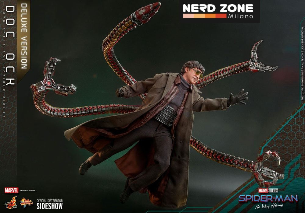 PRE ORDINE - HOT TOYS - Spider-Man: No Way Home Action Figure 1/6 Doc Ock (Deluxe Version) 31 cm MMS633
