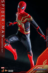 HOT TOYS - Spider-Man: No Way Home Spider-Man 1/6  (Integrated Suit) MMS623