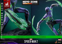 HOT TOYS - Spider-Man Video Game Masterpiece Action Figure 1/6 Miles Morales (Purple Reign Suit) Hot Toys Exclusive 30 cm