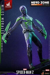HOT TOYS - Spider-Man Video Game Masterpiece Action Figure 1/6 Miles Morales (Purple Reign Suit) Hot Toys Exclusive 30 cm
