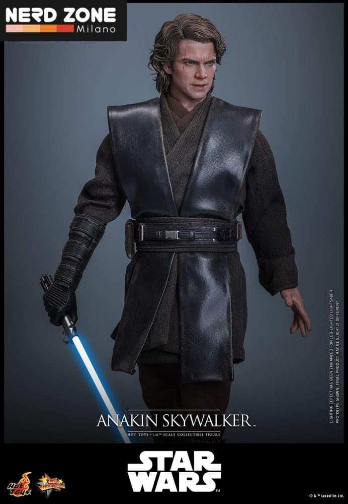 HOT TOYS - Star Wars: Episode III - Revenge of the Sith Movie Masterpiece Action Figure 1/6 Anakin Skywalker 31 cm MMS839