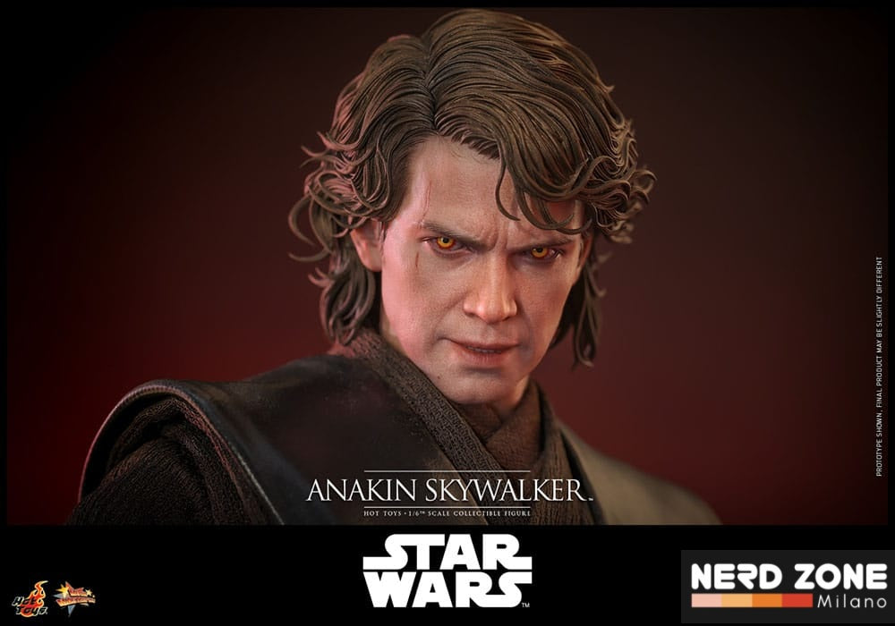 HOT TOYS - Star Wars: Episode III - Revenge of the Sith Movie Masterpiece Action Figure 1/6 Anakin Skywalker 31 cm MMS839