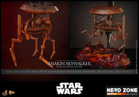 HOT TOYS - Star Wars: Episode III - Revenge of the Sith Movie Masterpiece Action Figure 1/6 Anakin Skywalker 31 cm MMS839