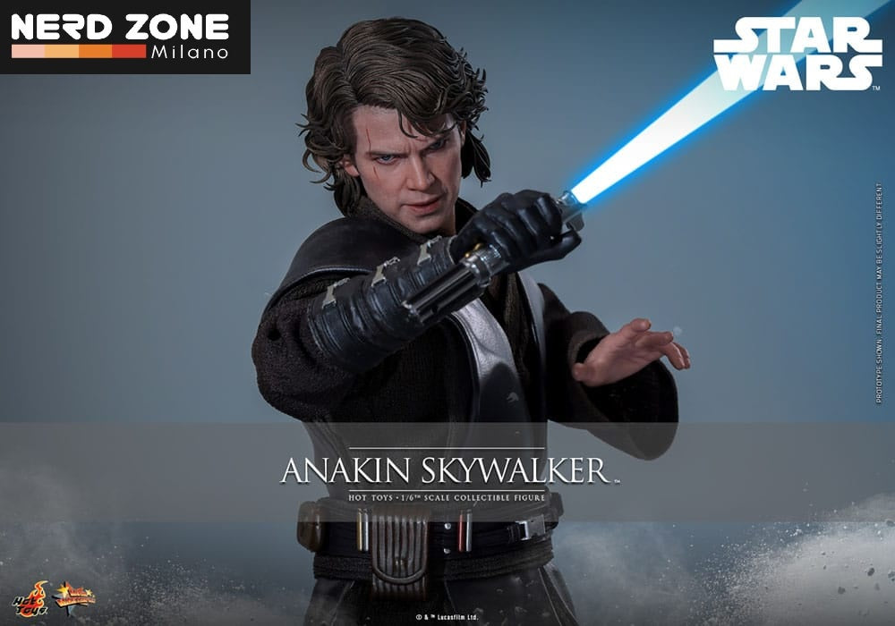 HOT TOYS - Star Wars: Episode III - Revenge of the Sith Movie Masterpiece Action Figure 1/6 Anakin Skywalker 31 cm MMS839