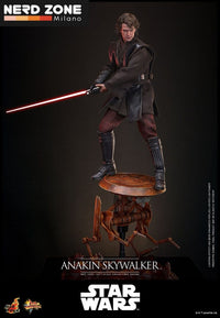 HOT TOYS - Star Wars: Episode III - Revenge of the Sith Movie Masterpiece Action Figure 1/6 Anakin Skywalker 31 cm MMS839
