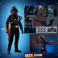 HOT TOYS - Star Wars Episode IV - Action Figure 1/6 TIE fighter Pilot 30 cm MMS798