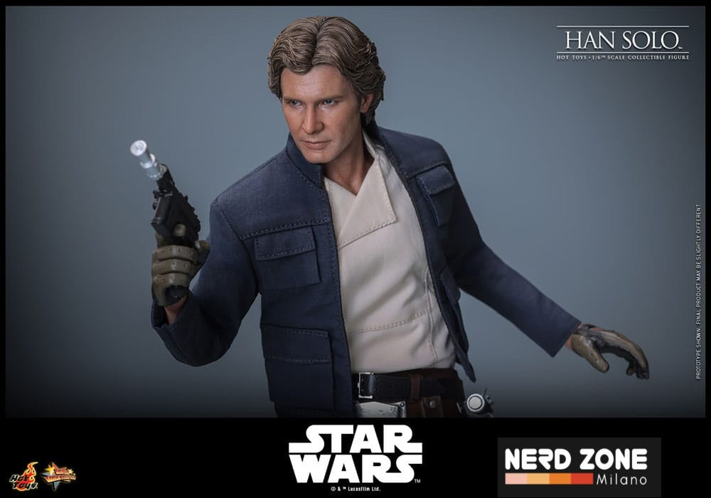HOT TOYS - Star Wars Episode V Movie Masterpiece Action Figure 1/6 Han Solo 31 cm