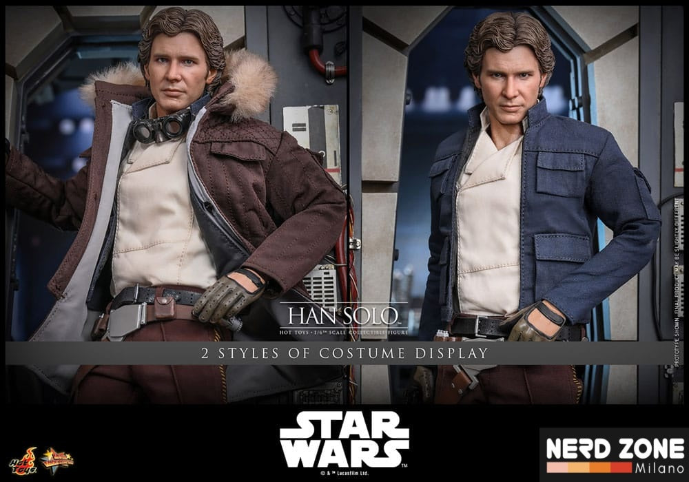 HOT TOYS - Star Wars Episode V Movie Masterpiece Action Figure 1/6 Han Solo 31 cm