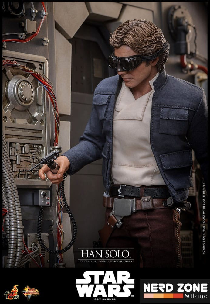 HOT TOYS - Star Wars Episode V Movie Masterpiece Action Figure 1/6 Han Solo 31 cm