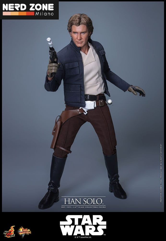 HOT TOYS - Star Wars Episode V Movie Masterpiece Action Figure 1/6 Han Solo 31 cm