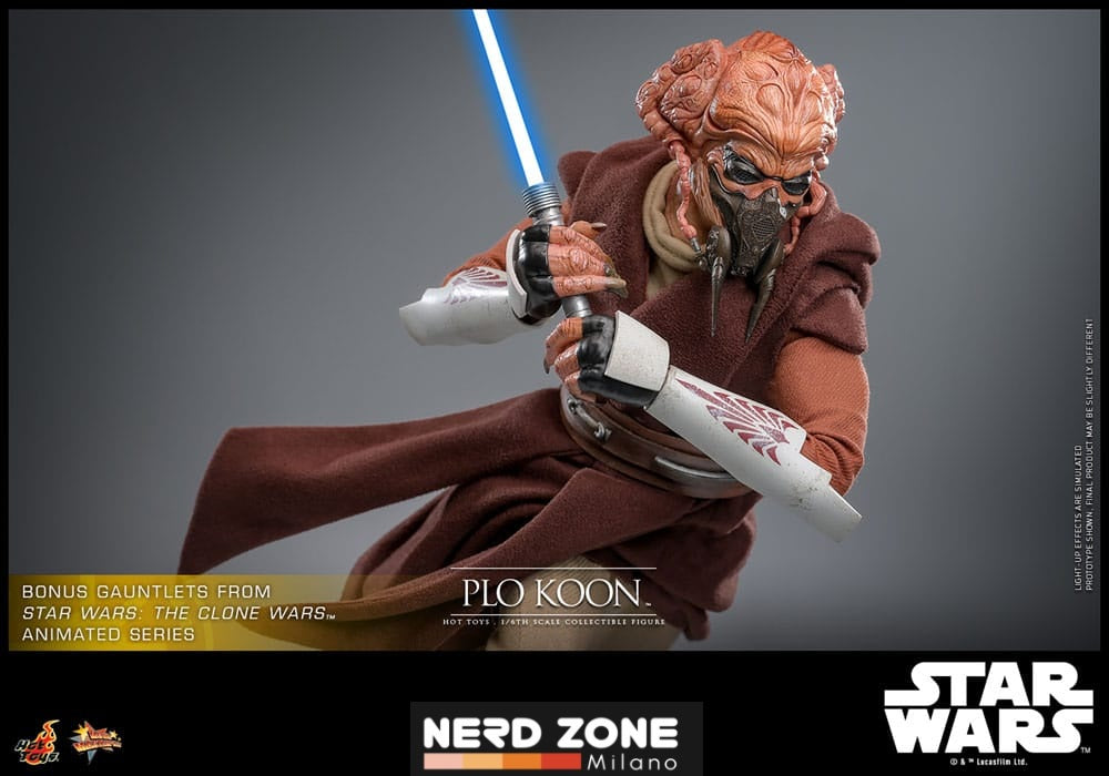 HOT TOYS - Star Wars Movie Masterpiece Action Figure 1/6 Plo Koon 31 cm