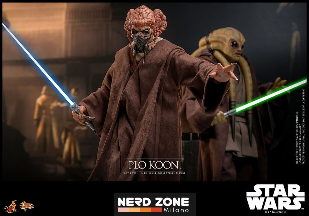 HOT TOYS - Star Wars Movie Masterpiece Action Figure 1/6 Plo Koon 31 cm