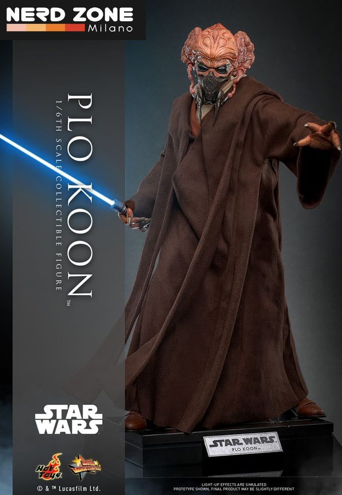 HOT TOYS - Star Wars Movie Masterpiece Action Figure 1/6 Plo Koon 31 cm