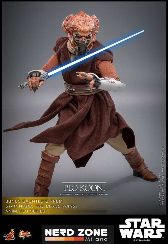 HOT TOYS - Star Wars Movie Masterpiece Action Figure 1/6 Plo Koon 31 cm