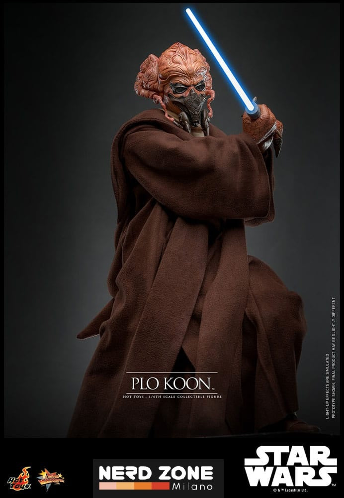 HOT TOYS - Star Wars Movie Masterpiece Action Figure 1/6 Plo Koon 31 cm