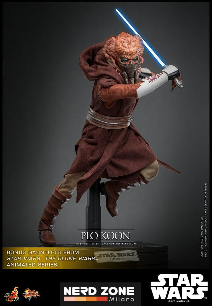 HOT TOYS - Star Wars Movie Masterpiece Action Figure 1/6 Plo Koon 31 cm