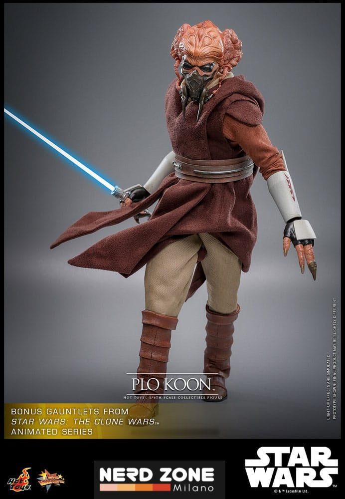 HOT TOYS - Star Wars Movie Masterpiece Action Figure 1/6 Plo Koon 31 cm