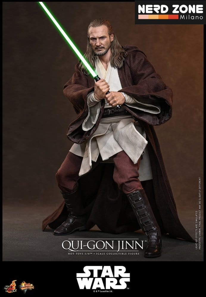 PRE ORDINE - HOT TOYS - Star Wars Movie Masterpiece Action Figure 1/6 Qui-Gon Jinn (Collector Edition) 32 cm