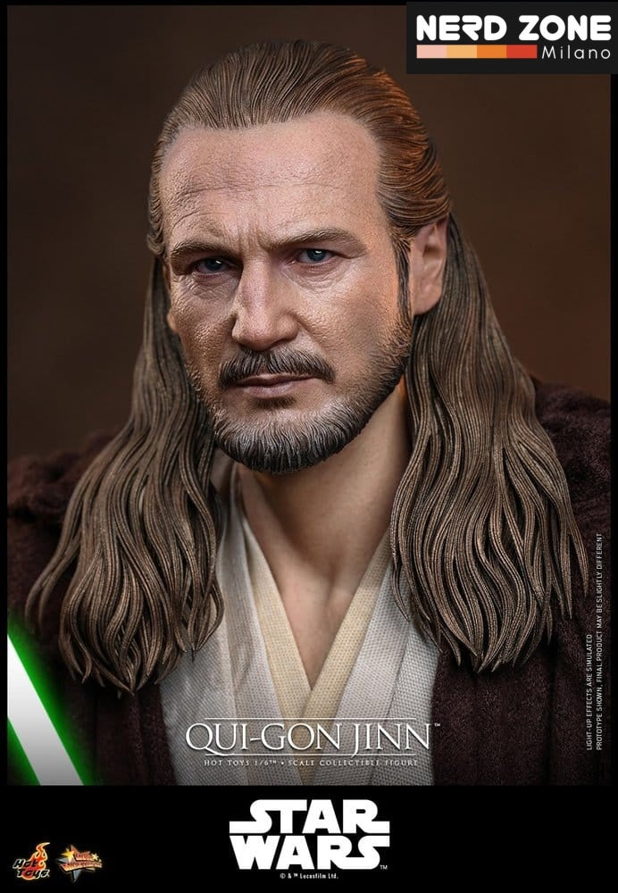PRE ORDINE - HOT TOYS - Star Wars Movie Masterpiece Action Figure 1/6 Qui-Gon Jinn (Collector Edition) 32 cm