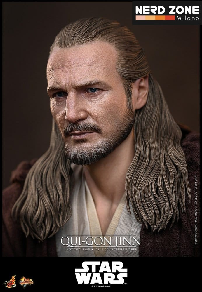 PRE ORDINE - HOT TOYS - Star Wars Movie Masterpiece Action Figure 1/6 Qui-Gon Jinn (Collector Edition) 32 cm