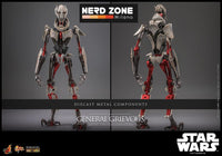 HOT TOYS - Star Wars Movie Masterpiece Diecast Action Figure 1/6 General Grievous 42 cm MMS760D67