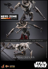 HOT TOYS - Star Wars Movie Masterpiece Diecast Action Figure 1/6 General Grievous 42 cm MMS760D67