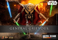 HOT TOYS - Star Wars Movie Masterpiece Diecast Action Figure 1/6 General Grievous 42 cm MMS760D67