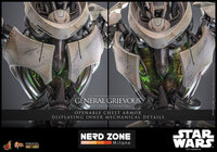 HOT TOYS - Star Wars Movie Masterpiece Diecast Action Figure 1/6 General Grievous 42 cm MMS760D67