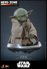 PRE ORDINE - HOT TOYS - Star Wars: Revenge of the Sith Movie Masterpiece Action Figure 1/6 Yoda 14 cm