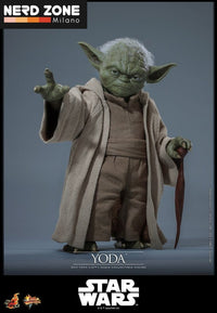 PRE ORDINE - HOT TOYS - Star Wars: Revenge of the Sith Movie Masterpiece Action Figure 1/6 Yoda 14 cm