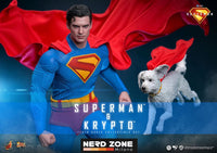 HOT TOYS - Superman (2025) Movie Masterpiece Action Figure 1/6 Superman & Krypto 33 cm