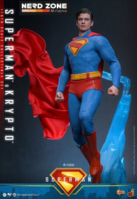 HOT TOYS - Superman (2025) Movie Masterpiece Action Figure 1/6 Superman & Krypto 33 cm