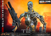 HOT TOYS - Terminator 2: Judgment Day Movie Masterpiece Die-cast Action Figure 1/6 Endoskeleton (Battle Damaged Version) 31 cm MMS840D77