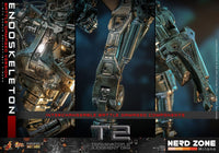 HOT TOYS - Terminator 2: Judgment Day Movie Masterpiece Die-cast Action Figure 1/6 Endoskeleton (Battle Damaged Version) 31 cm MMS840D77