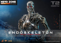 HOT TOYS - Terminator 2: Judgment Day Movie Masterpiece Die-cast Action Figure 1/6 Endoskeleton (Battle Damaged Version) 31 cm MMS840D77