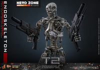 HOT TOYS - Terminator 2: Judgment Day Movie Masterpiece Die-cast Action Figure 1/6 Endoskeleton (Battle Damaged Version) 31 cm MMS840D77