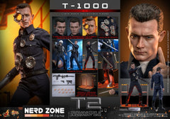 HOT TOYS - Terminator 2 Movie Masterpiece Action Figure 1/6 T-1000 (2.0) 32 cm MMS774