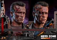 HOT TOYS - Terminator 2 Movie Masterpiece Action Figure 1/6 T-800 Battle Damaged Version 2.0 32 cm DX46