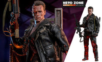 HOT TOYS - Terminator 2 Movie Masterpiece Action Figure 1/6 T-800 Battle Damaged Version 2.0 32 cm DX46