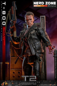 HOT TOYS - Terminator 2 Movie Masterpiece Action Figure 1/6 T-800 Battle Damaged Version 2.0 32 cm DX46