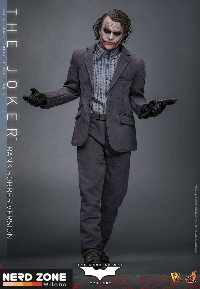 HOT TOYS - The Dark Knight DX Action Figure 1/6 The Joker (Bank Robber Version DX50) 30 cm