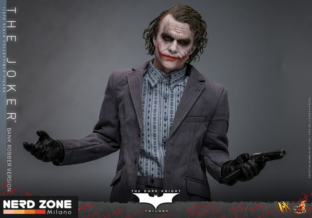 HOT TOYS - The Dark Knight DX Action Figure 1/6 The Joker (Bank Robber Version DX50) 30 cm