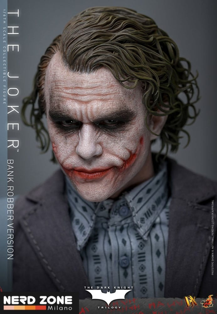 HOT TOYS - The Dark Knight DX Action Figure 1/6 The Joker (Bank Robber Version DX50) 30 cm