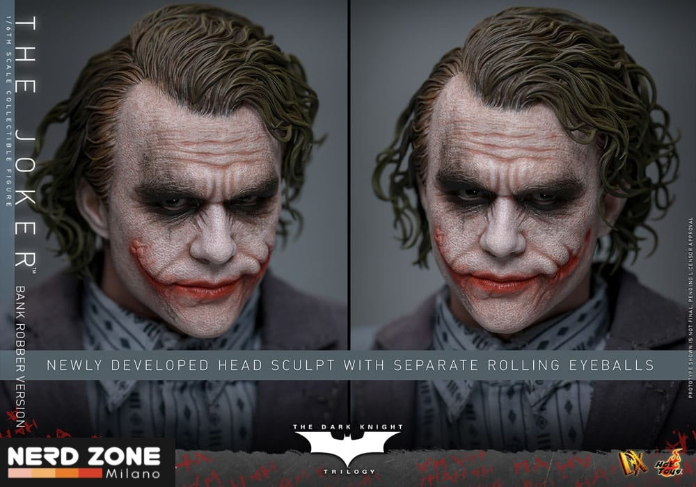 HOT TOYS - The Dark Knight DX Action Figure 1/6 The Joker (Bank Robber Version DX50) 30 cm