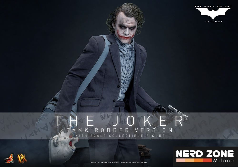 HOT TOYS - The Dark Knight DX Action Figure 1/6 The Joker (Bank Robber Version DX50) 30 cm