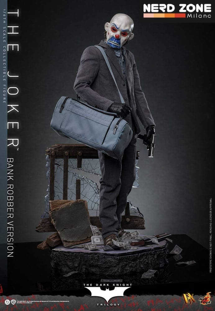 HOT TOYS - The Dark Knight DX Action Figure 1/6 The Joker (Bank Robber Version DX50) 30 cm